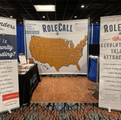 RoleCall Booth at ACCE 2022