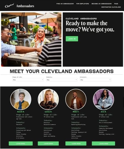 Cleveland Ambassador Site